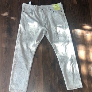 Levi's Men's Light Gray Slim Jeans